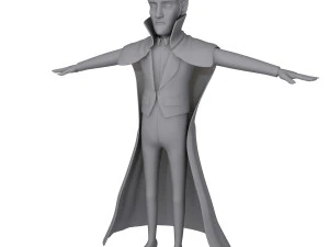 ドラキュラ漫画 3Dモデル