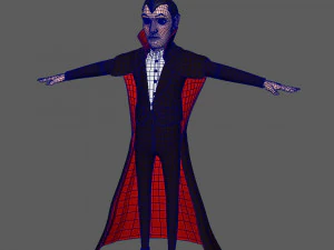 ドラキュラ漫画 3Dモデル