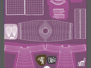 graduating student cartoon 3D 模型