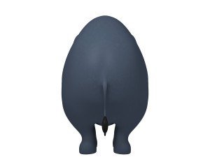 elephant cartoon 3D 模型