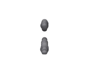 Clouds cartoon 3D Model