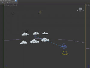 Clouds cartoon Modello 3D