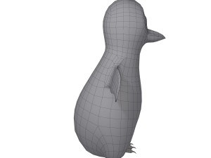penguin cartoon 3Dモデル