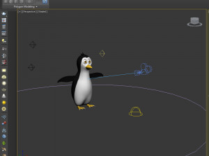 penguin cartoon 3Dモデル