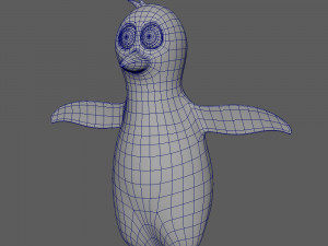 penguin cartoon 3Dモデル