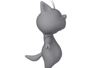 cat cartoon 02 3D Model