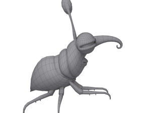 bug cartoon Modèle 3D