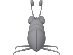 bug cartoon Modèle 3D