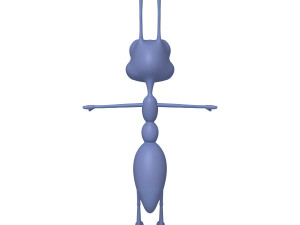 ant cartoon Modello 3D