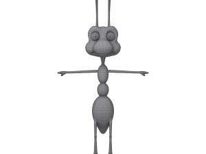 ant cartoon Modello 3D