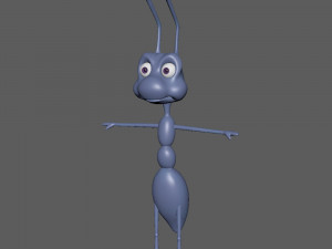 ant cartoon Modello 3D