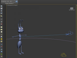 ant cartoon Modello 3D