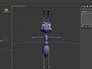 ant cartoon Modello 3D