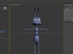 ant cartoon 3D Model