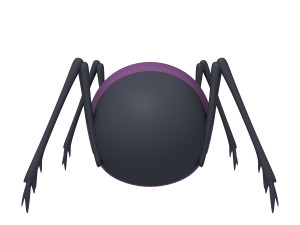 spider cartoon 3D Model