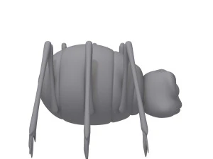 dessin anim&eacute; d'araign&eacute;e Modèle 3D