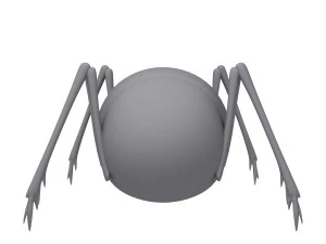 dessin anim&eacute; d'araign&eacute;e Modèle 3D