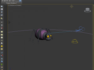 spider cartoon 3D Model