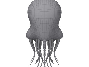 jellyfish cartoon 3D Model