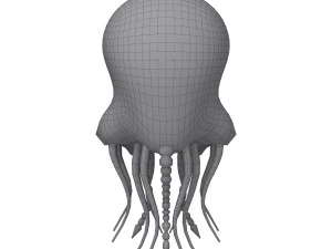 jellyfish cartoon 3D Model