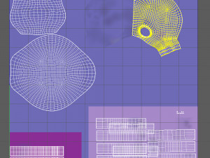 jellyfish cartoon 3D Model
