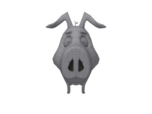 pig cartoon 3D Модель