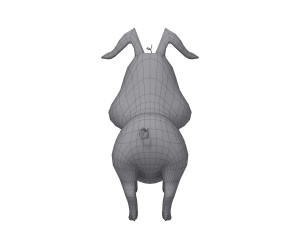 pig cartoon 3D Модель