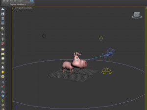 pig cartoon 3D Модель