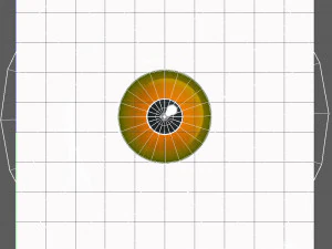 desenho animado de lagarta Modelo 3D