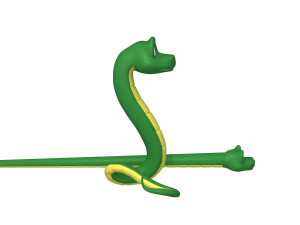 snake cartoon 3D 모델