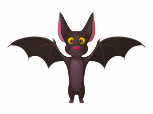 bat cartoon 3D Model