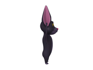 bat cartoon Modello 3D