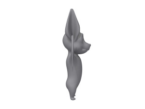 bat cartoon Modello 3D