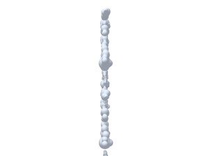 clouds cartoon 02 Modelo 3D