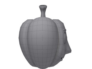 bell pepper cartoon 3D Model