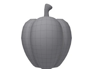 desenho de piment&atilde;o Modelo 3D