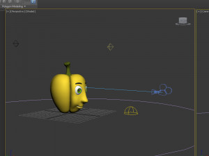 bell pepper cartoon 3D Model