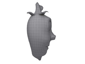 chili pepper cartoon 3D Модель