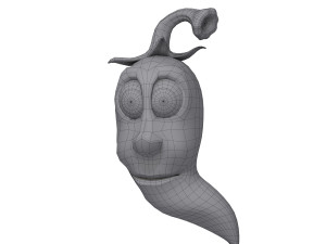 chili pepper cartoon 3D Модель