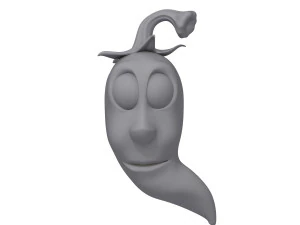 cartone animato di peperoncino Modello 3D