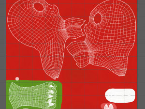 chili pepper cartoon 3D Модель