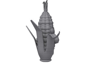 corn cartoon 3D 모델