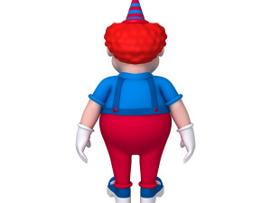 clown cartoon 3D Model
