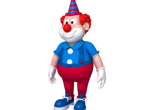clown cartoon 3D Model