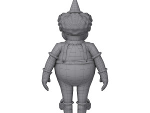 clown cartoon 3D Model