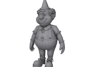 clown cartoon 3D Model