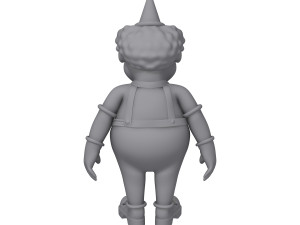 clown cartoon 3D Model