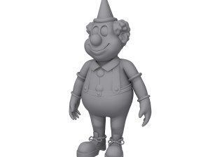 clown cartoon 3D Model