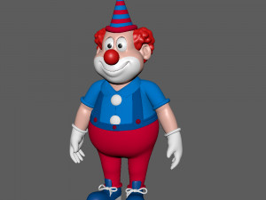 clown cartoon 3D Model