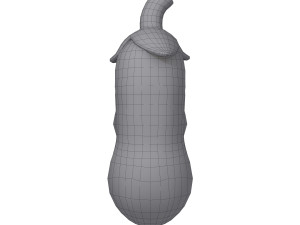eggplant cartoon Modello 3D